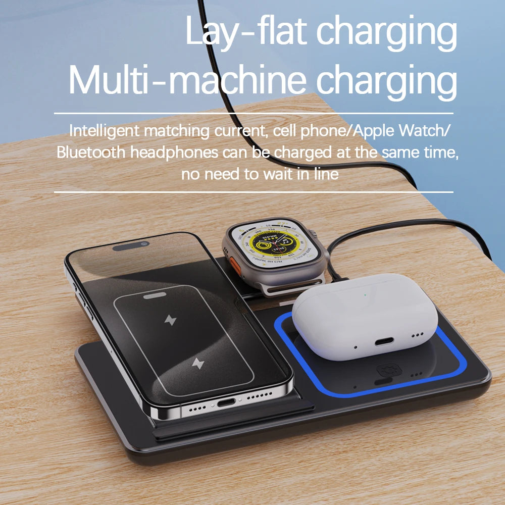 Wireless Charger Stand 3 in 1